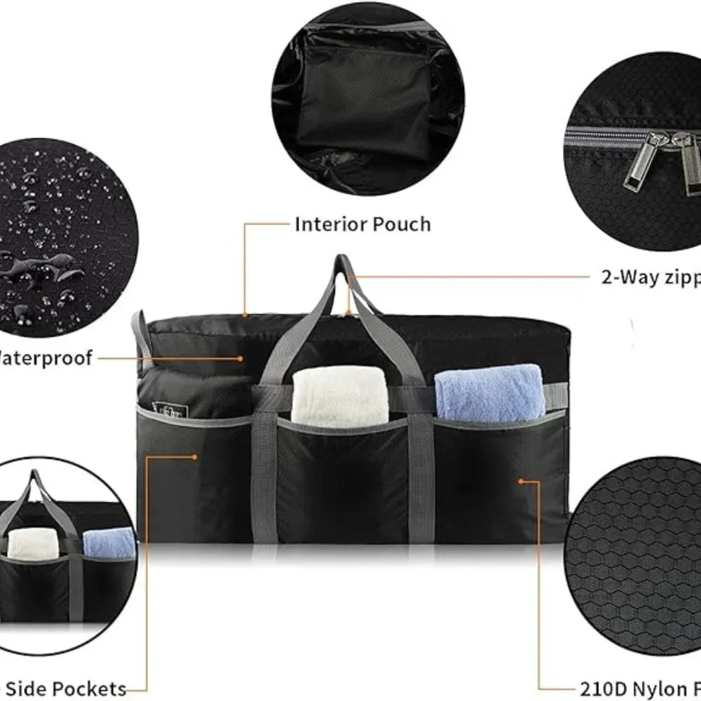 96l Foldable Extra Large Duffel bag Lightweight